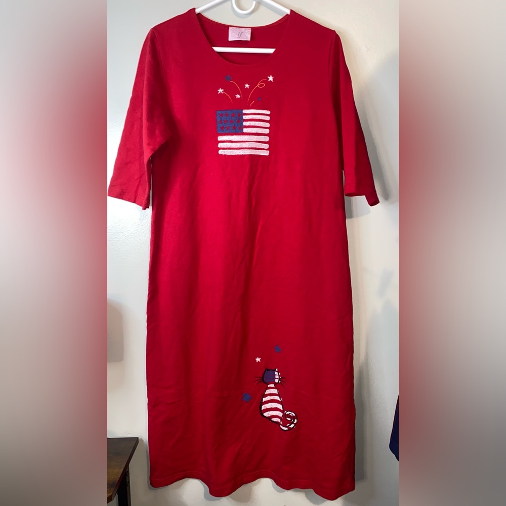 Patriotic American Fourth of July women’s T shirt Dress